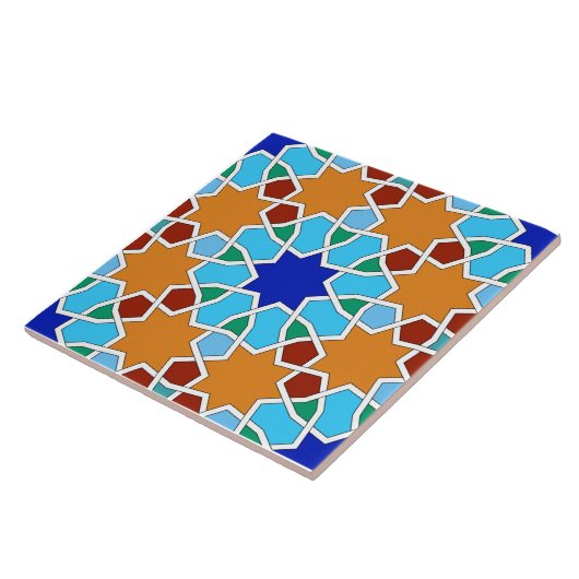 Islamisches geometrisches Muster Fliese (Seite)