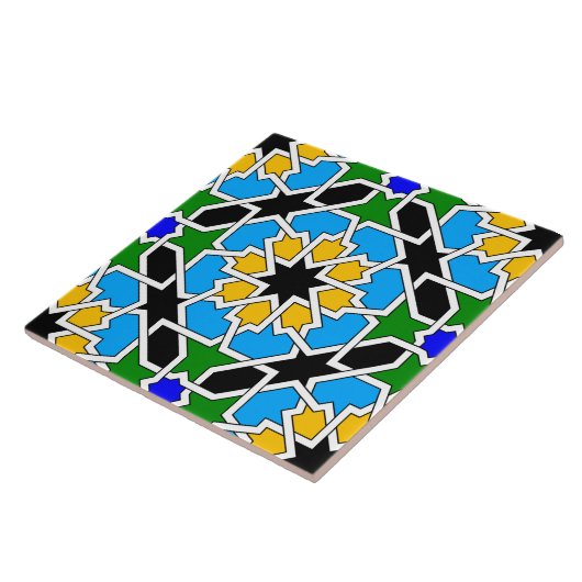 Islamisches geometrisches Muster Fliese (Seite)