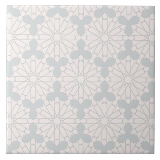 Islamisches geometrisches Muster Fliese (Vorderseite)