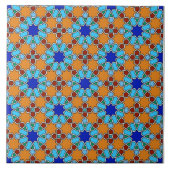 Islamisches geometrisches Muster Fliese (Vorderseite)