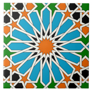 Islamisches geometrisches Muster Fliese