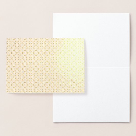 Islamisches geometrisches Muster Folienkarte (Anzeige)