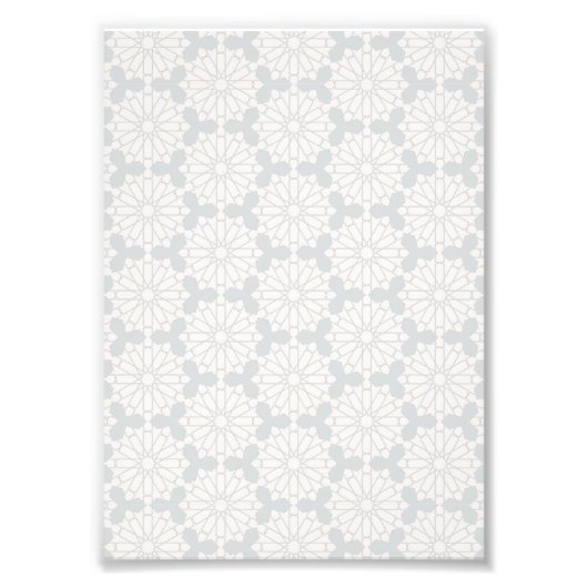 Islamisches geometrisches Muster Fotodruck (Vorne)
