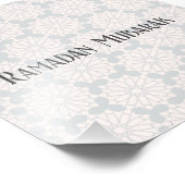 Islamisches geometrisches Muster Fotodruck (Ecke)