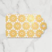 Islamisches geometrisches Muster Geschenkanhänger (Vorderseite (Horizontal))