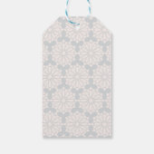 Islamisches geometrisches Muster Geschenkanhänger (Rückseite)