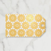 Islamisches geometrisches Muster Geschenkanhänger (Vorderseite (Horizontal))