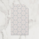 Islamisches geometrisches Muster Geschenkanhänger (Rückseite)