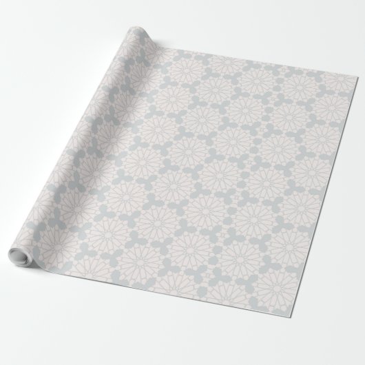 Islamisches geometrisches Muster Geschenkpapier (Ungerollt)