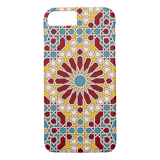 Islamisches geometrisches Muster iPhone 7 Gehäuse Case-Mate iPhone Hülle (Rückseite)