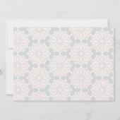 Islamisches geometrisches Muster Karte (Rückseite)