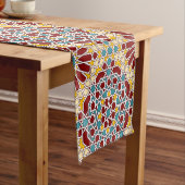 Islamisches geometrisches Muster Kurzer Tischläufer (Beispiel)