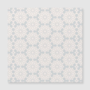 Islamisches geometrisches Muster Magnetkarte