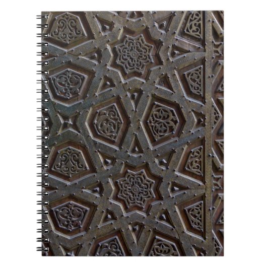 Islamisches geometrisches Muster Notizblock (Vorderseite)
