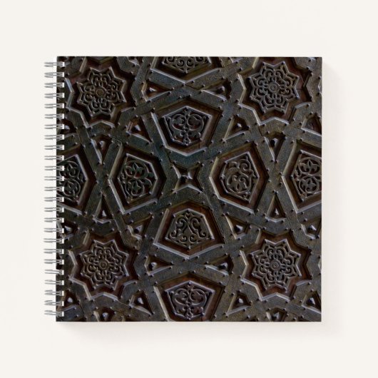 Islamisches geometrisches Muster Notizblock (Vorderseite)