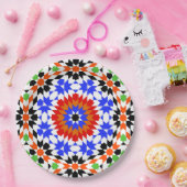 Islamisches geometrisches Muster Pappteller (Party)