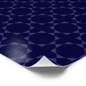 Islamisches geometrisches Muster Poster (Ecke)