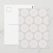Islamisches geometrisches Muster Postkarte (Vorne/Hinten)