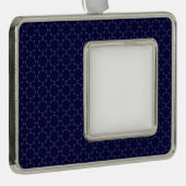 Islamisches geometrisches Muster Rahmen-Ornament Silber (Rechts)