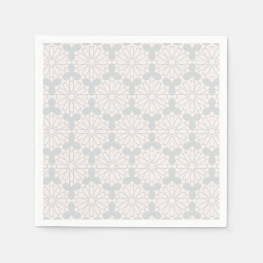 Islamisches geometrisches Muster Serviette (Vorderseite)