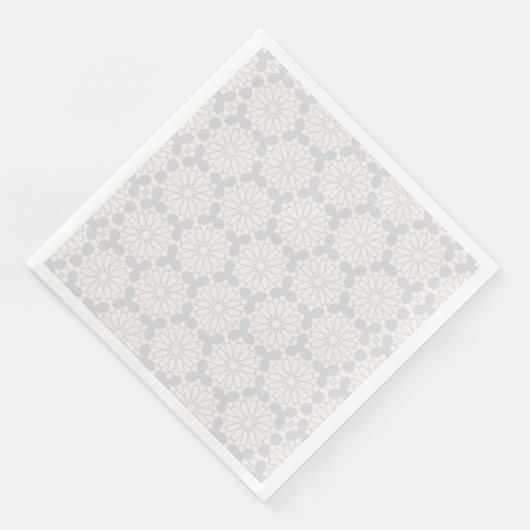 Islamisches geometrisches Muster Serviette (Ecke)