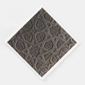 Islamisches geometrisches Muster Serviette (Ecke)