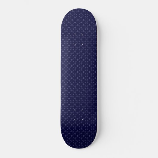 Islamisches geometrisches Muster Skateboard (Vorderseite)