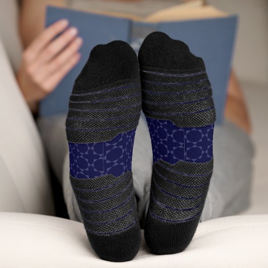 Islamisches geometrisches Muster Socken (Unterseite)