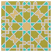 Islamisches geometrisches Muster Stoff (Nahaufnahme)