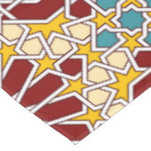 Islamisches geometrisches Muster Tischdecke (Schrägansicht)