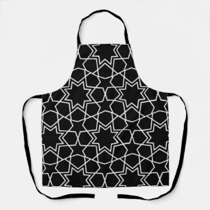 Islamisches geometrisches Musterdesign Arabisch Schürze