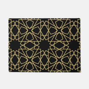 Islamisches geometrisches Musterdesign Vintage Fußmatte