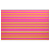 Islamisches helles rosa orange gestreiftes Muster Stoff (Fat Quarter (45,7 x 55,9 cm))