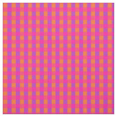 Islamisches helles rosa orange Karo-Muster Stoff (Muster)