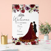 Islamisches Hochzeitszeichen Acrylschild (Hochzeit)