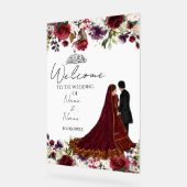 Islamisches Hochzeitszeichen Acrylschild (Winkel)