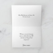 Islamisches mashaAllah Islam-Glückwünsche mabrook Karte (Innenseite)