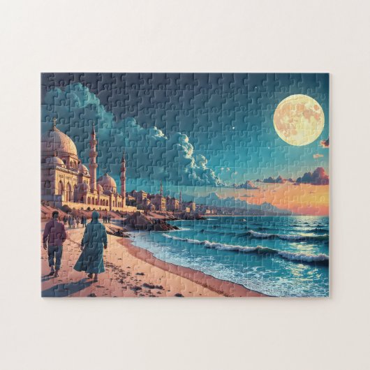 Islamisches Meer Puzzle (Horizontal)
