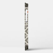 Islamisches Muster aus Keramik Case-Mate iPhone Hülle (Rückseite / Links)