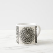 Islamisches Muster aus Keramik Espressotasse (Vorderseite Rechts)