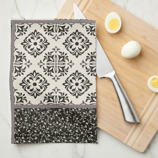 Islamisches Muster aus Keramik Geschirrtuch (Viertel Falte)