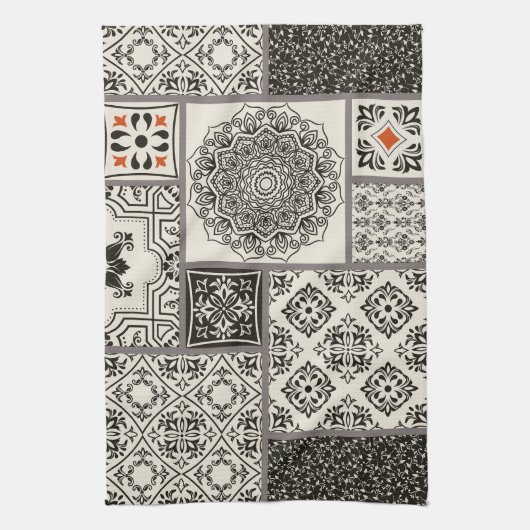 Islamisches Muster aus Keramik Geschirrtuch (Vertikal)