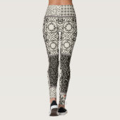 Islamisches Muster aus Keramik Leggings (Rückseite)
