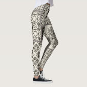 Islamisches Muster aus Keramik Leggings (Rechts)
