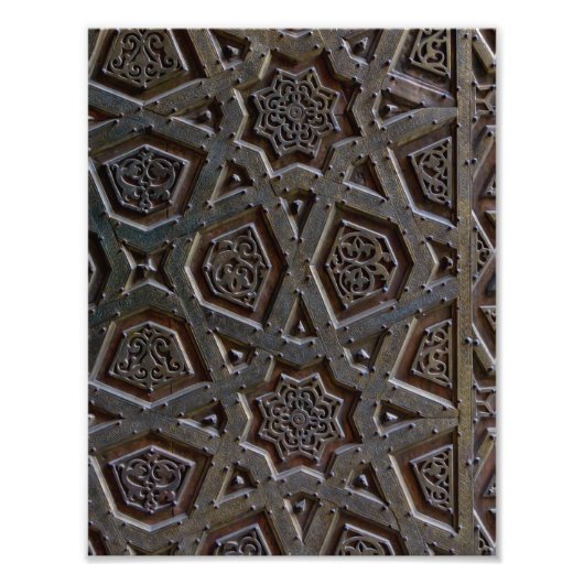 Islamisches Muster Fotodruck (Vorne)