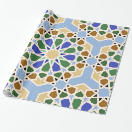 Islamisches Muster Hintergrund Geschenkpapier
