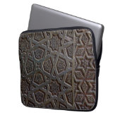 Islamisches Muster Laptopschutzhülle (Vorderseite Links)