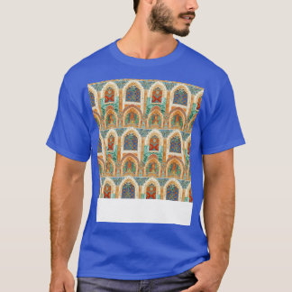 Islamisches nahtloses Muster arabisches Mosaik-Mar T-Shirt