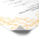 Islamisches Nikah an Poster (Ecke)