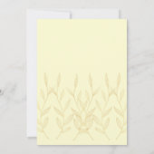 Islamisches Nikah arabisch-muslimisches Hochzeitss Einladung (Rückseite)